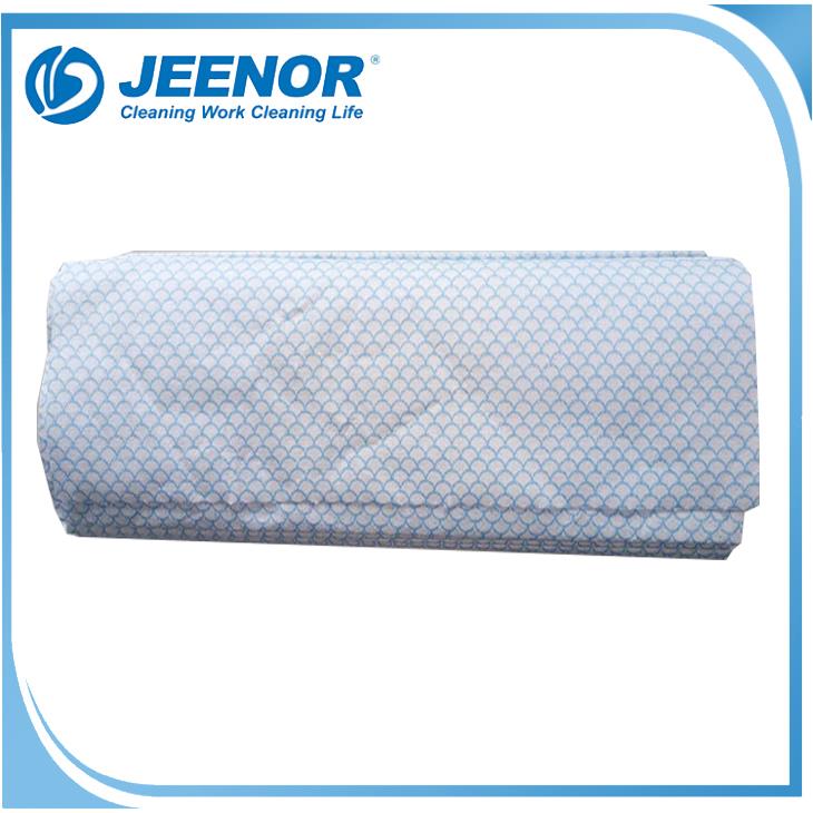 Cleanroom White Color Fabric Stencil Industrial Roll Wiper 10mmx50m