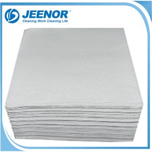 白色原木浆纸巾四分之一折包装